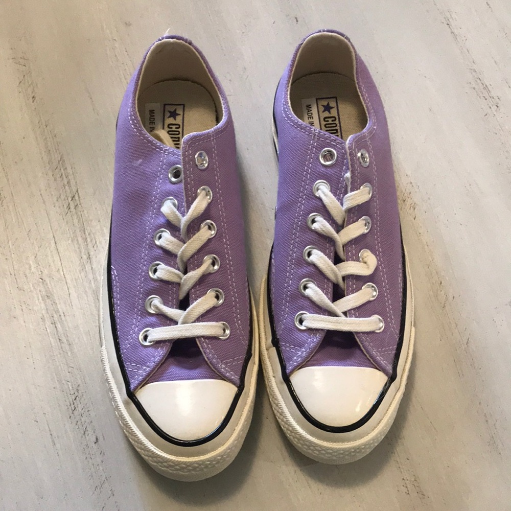 New purple converse